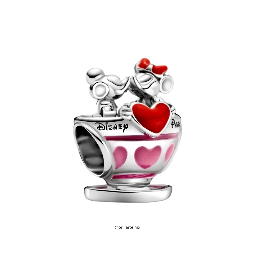 Charm taza Minnie y Mickey