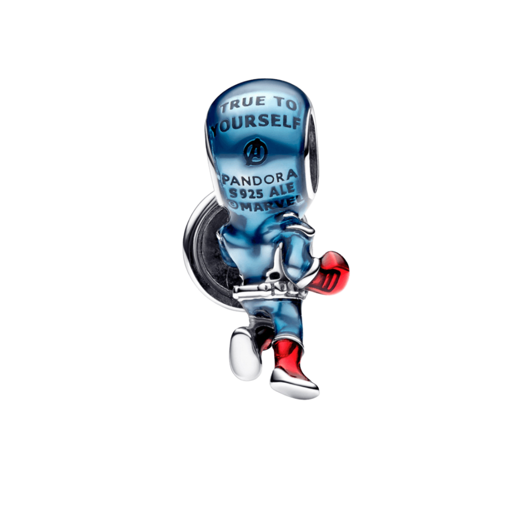 Charm Capitán América de los vengadores de Marvel