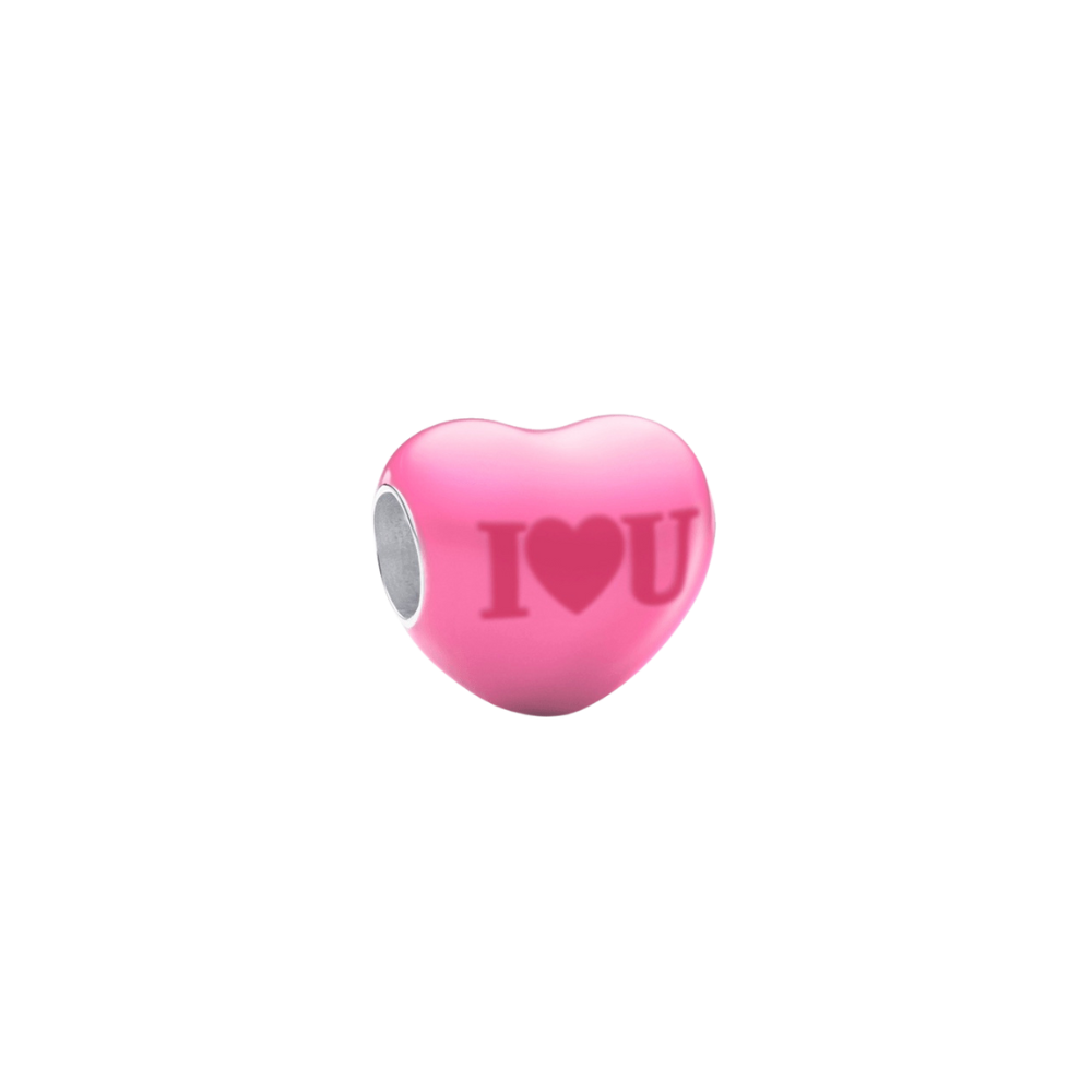 Charm Corazón Mensaje Oculto que cambia de color