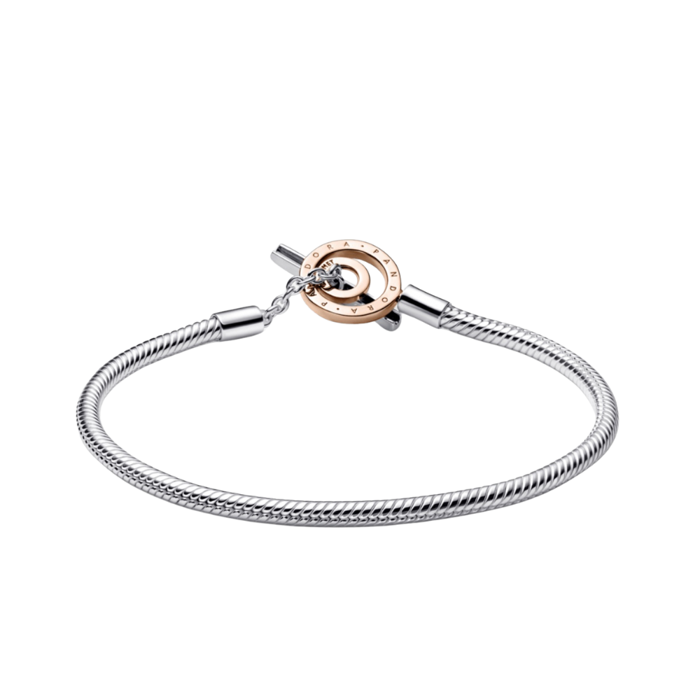 Brazalete con barra-T con logo