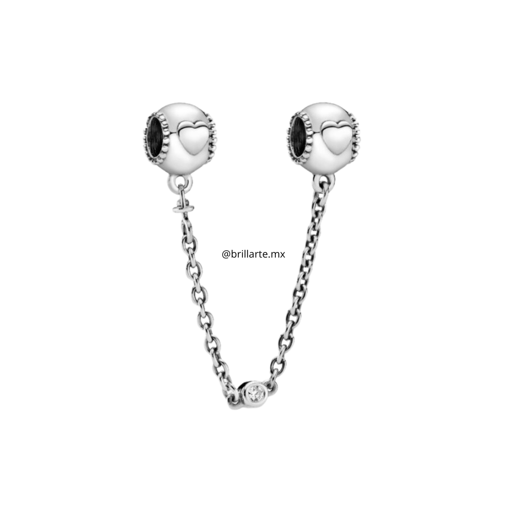 Cadena de seguridad corazón