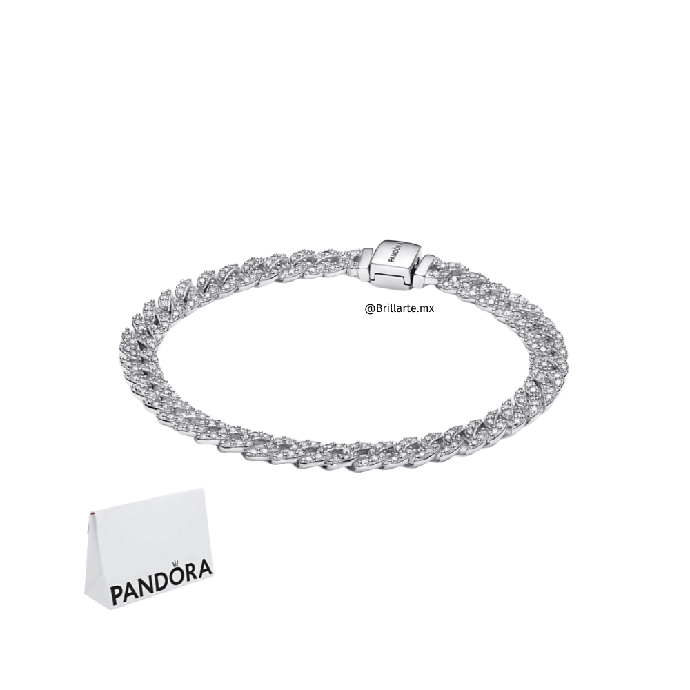 Pulsera Cubana con logo y empaque
