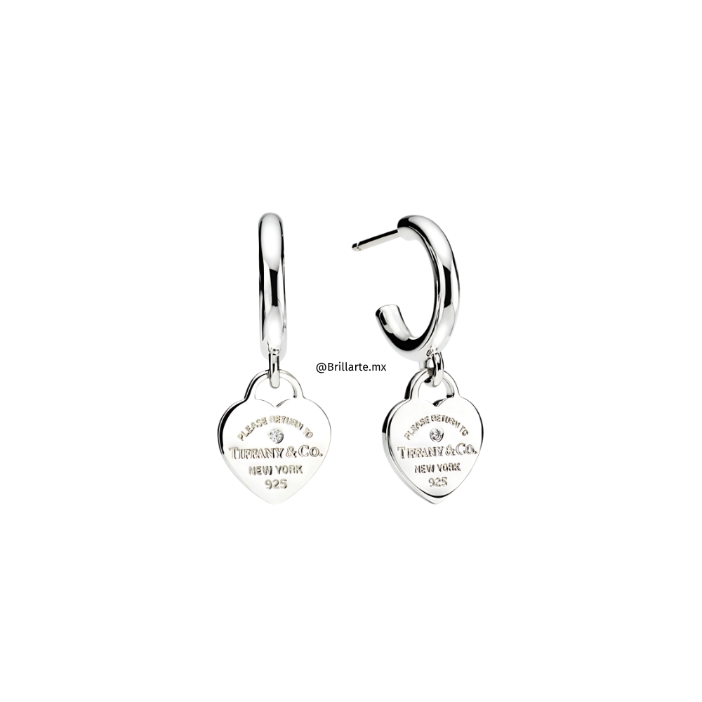 Aretes Tiffany circulares