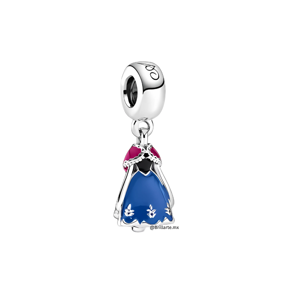 Charm vestido Ana Frozen