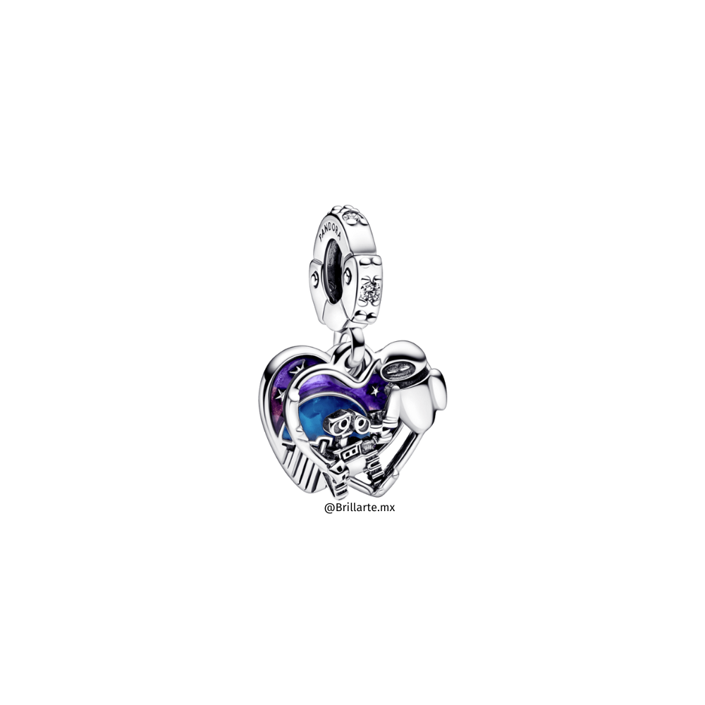 Charm colgante Eva y Wall-E