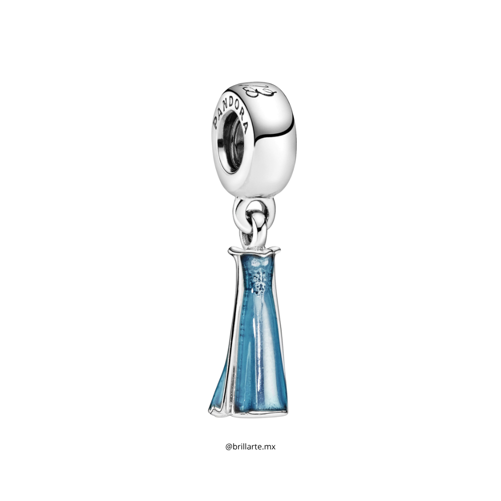 Charm vestido Elsa Frozen