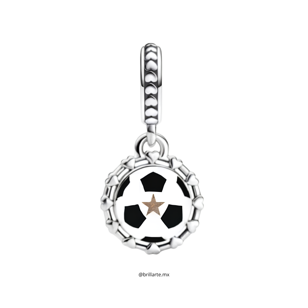 Charm colgante balón futbol