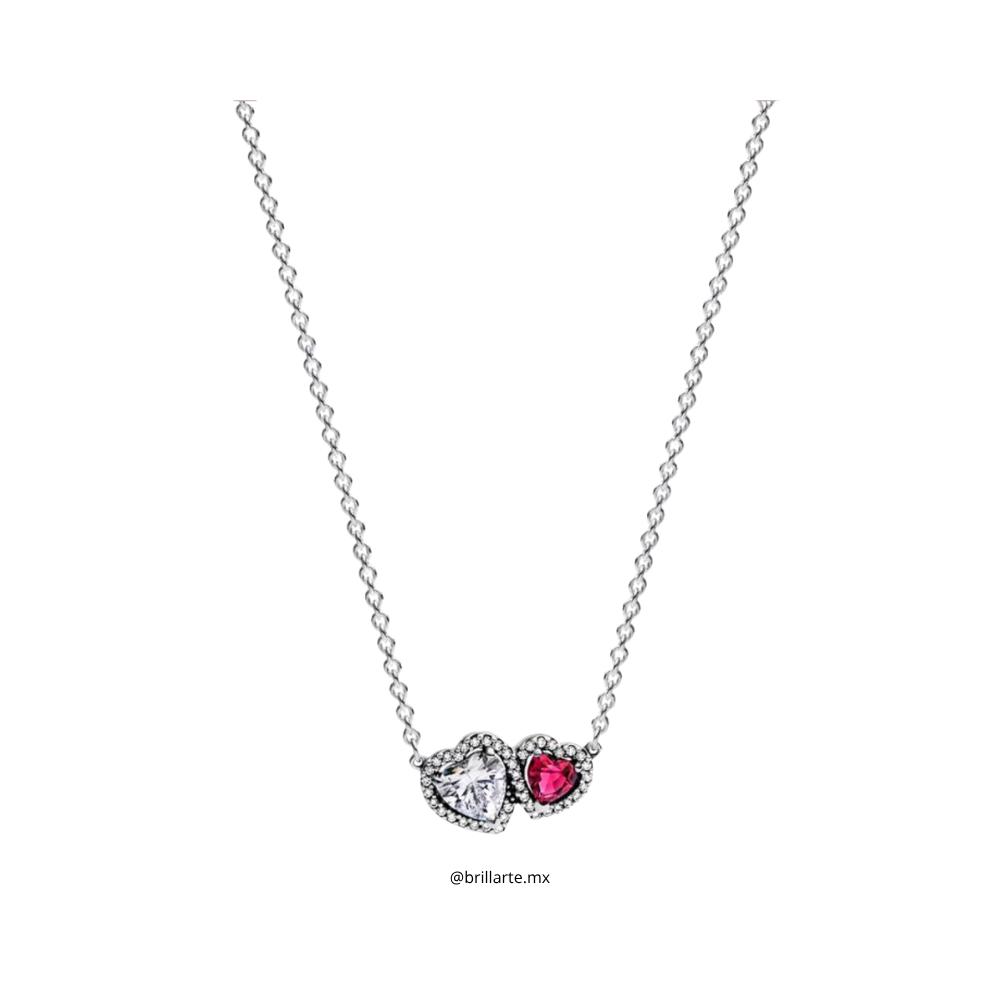 Collar corazones