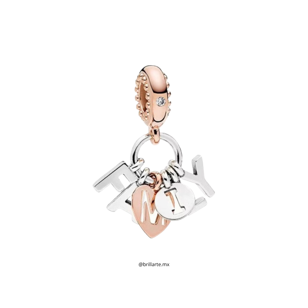 Charm family rose gold