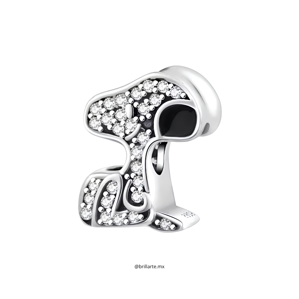 Charm Snoopy brillante