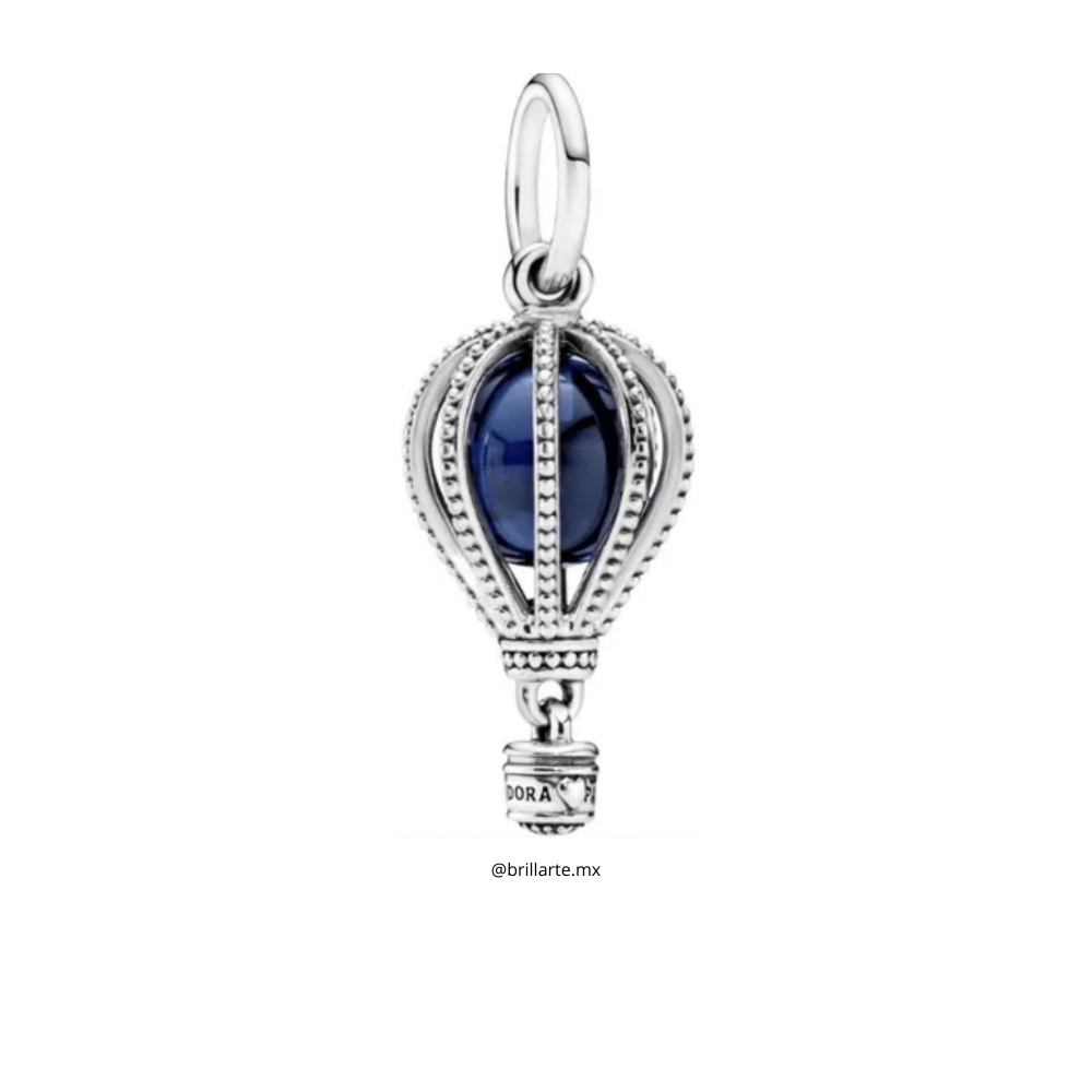 Charm globo azul