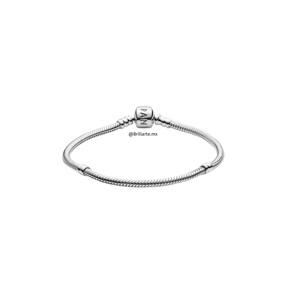 Brazalete moments broche cilindro con logo