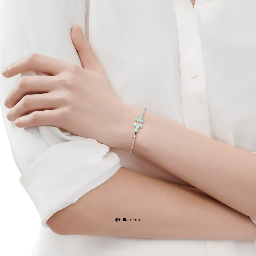 Brazalete Tiffany T Turquesa