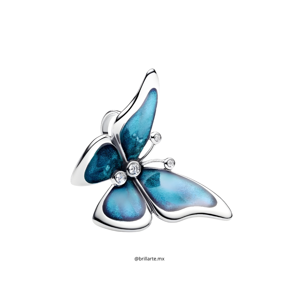 Charm mariposa azul