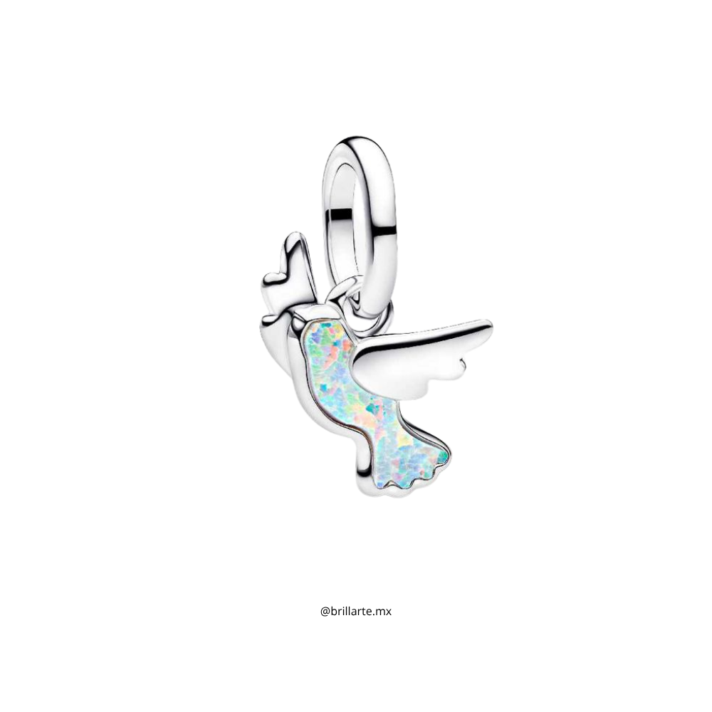 Charm mini Paloma Blanca me
