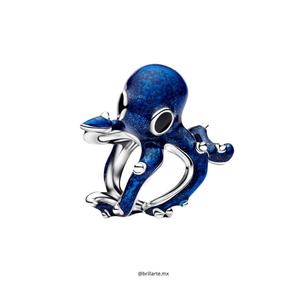 Charm Pulpo Azul