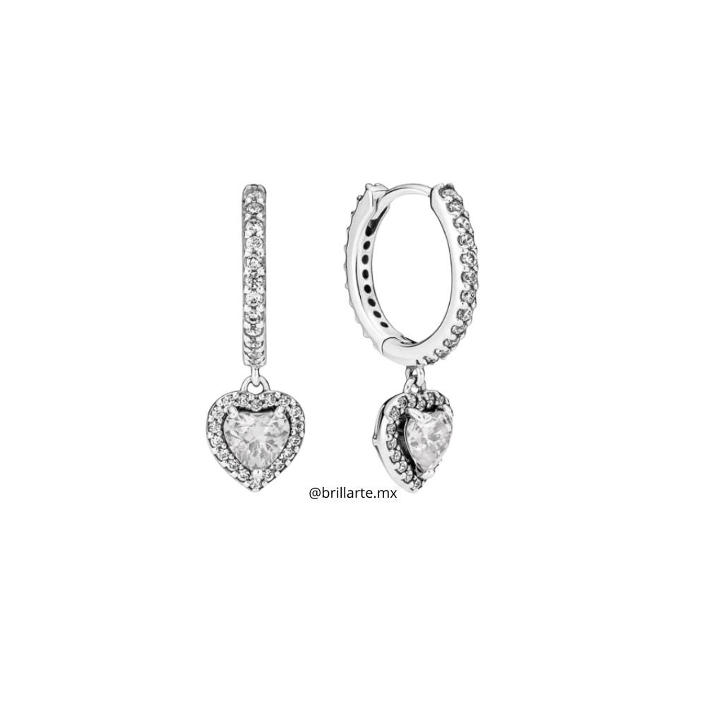 Aretes corazón