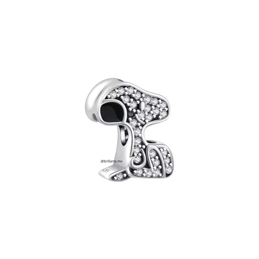 Charm snoopy brillante