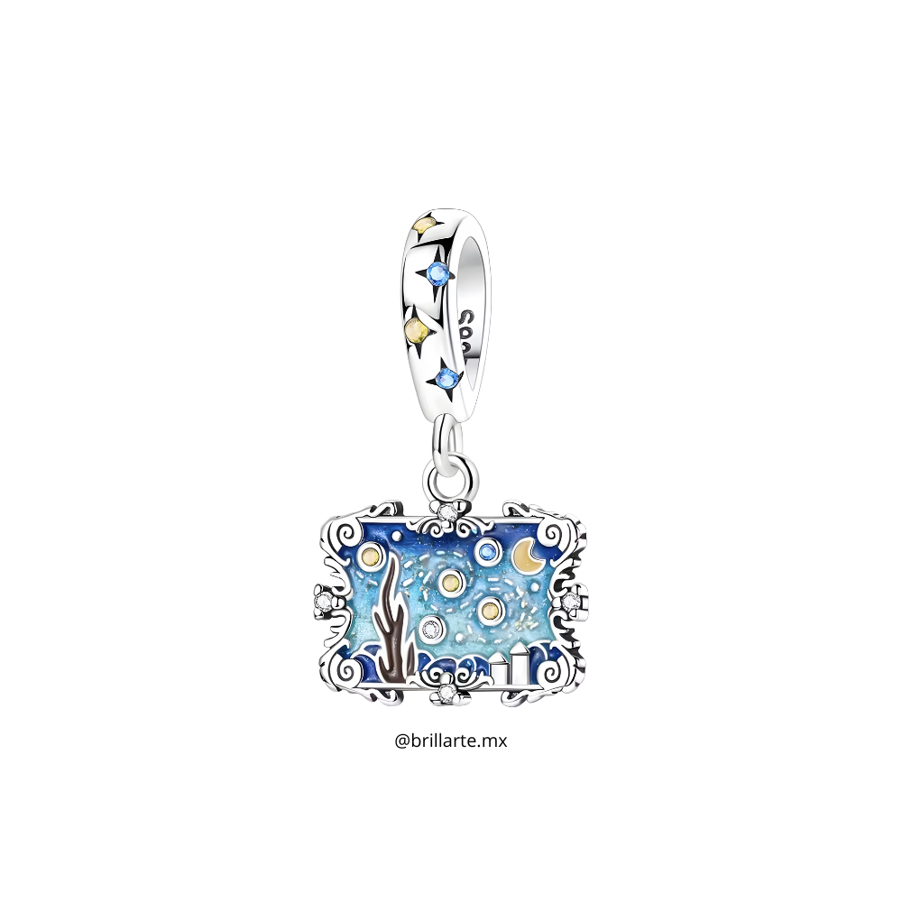 Charm lienzo de Estrellas