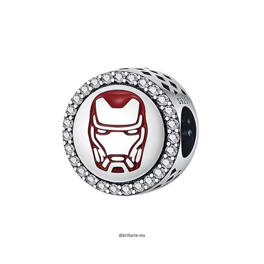 Charm Iron Man brillante