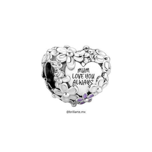 Charm mom heart