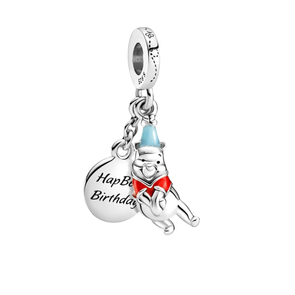 Charm Winnie the Pooh Feliz cumpleaños