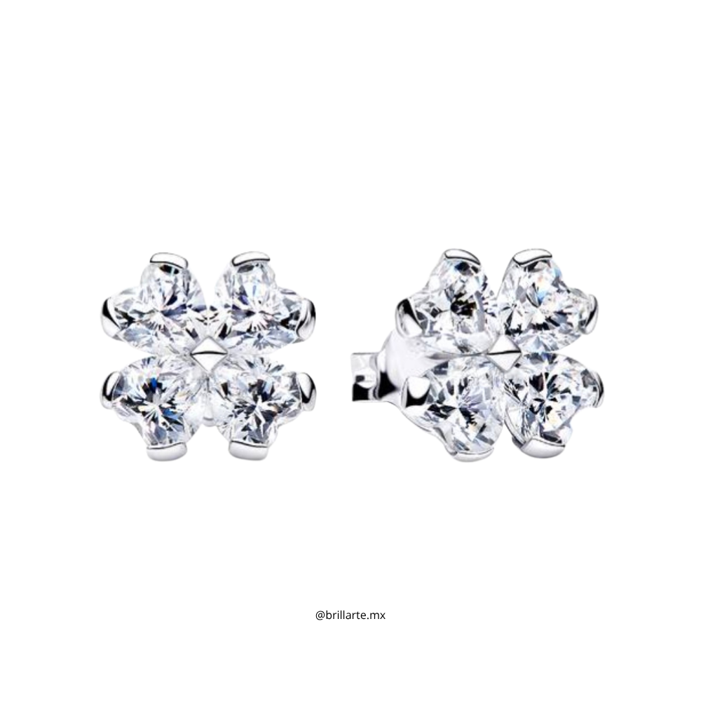 Aretes trebol