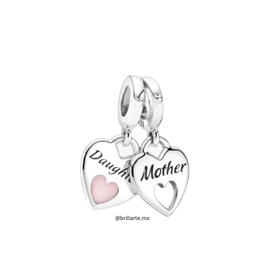 Charm mom and daughter divisible