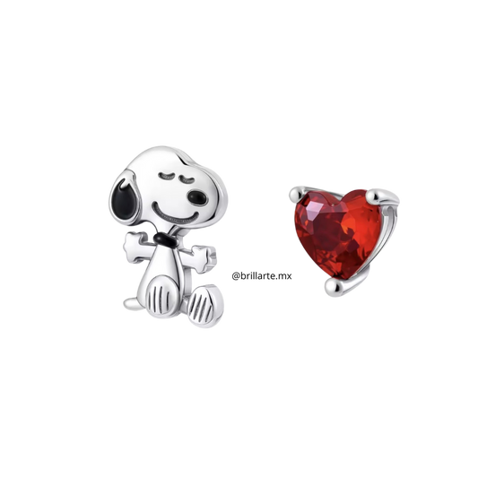 Aretes Snoopy