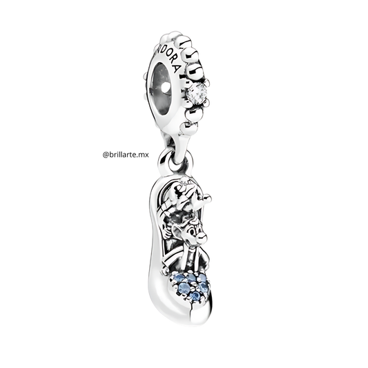 Charm zapatilla con ratones cenicienta