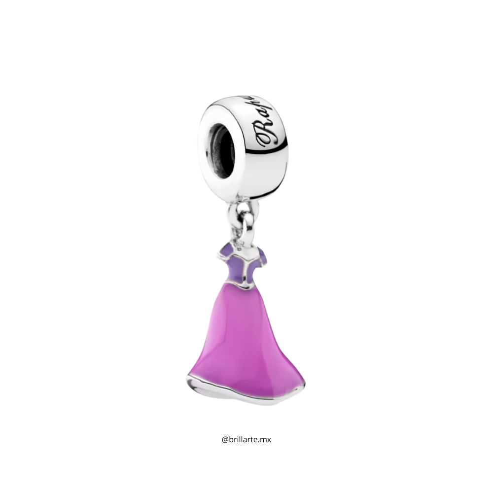 Charm vestido Rapunzel