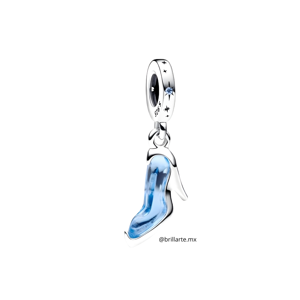 Charm cenicienta zapatilla de cristal