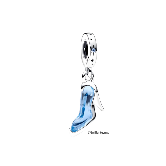 Charm cenicienta zapatilla de cristal