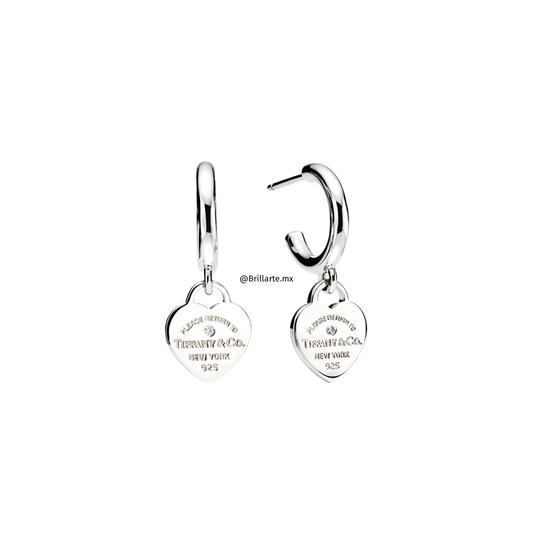 Aretes Tiffany circulares