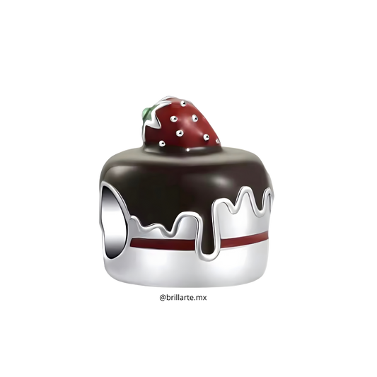 Charm choco-berry cake