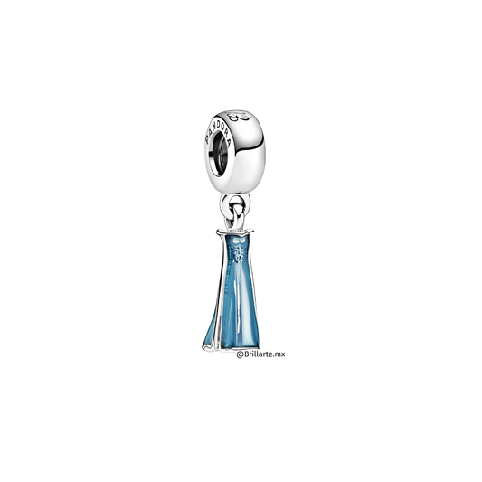 Charm vestido Elsa Frozen