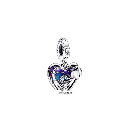 Charm colgante Eva y Wall-E