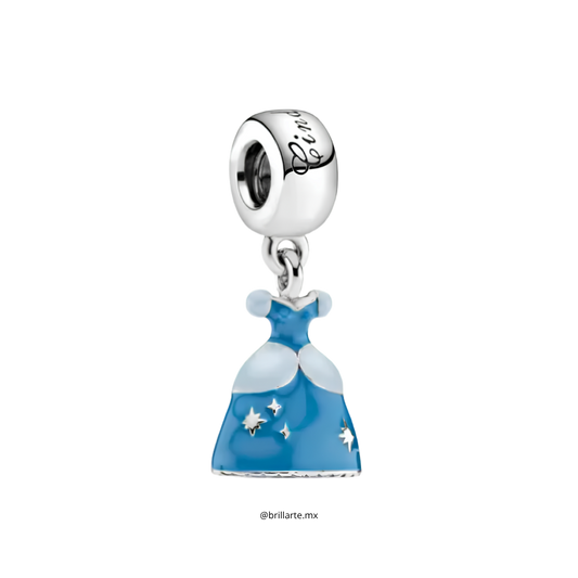Charm vestido Cenicienta