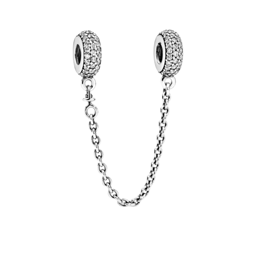 Cadena de seguridad brillos