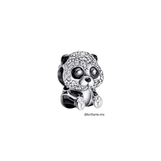 Charm panda reluciente