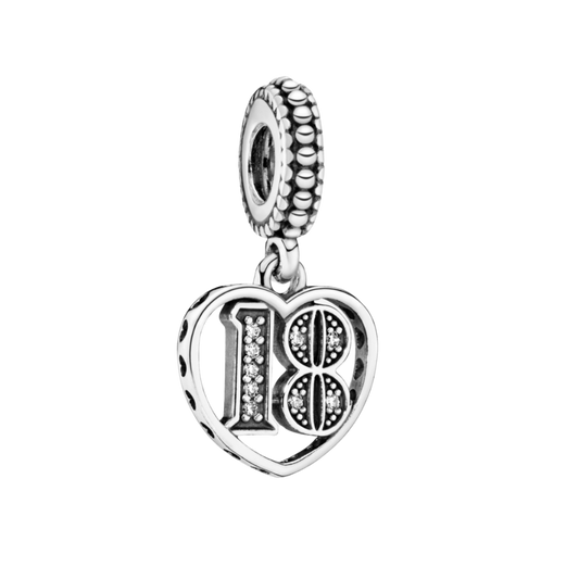 Charm Colgante Celebranción De 18 Años