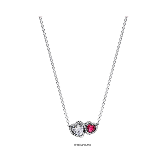 Collar corazones