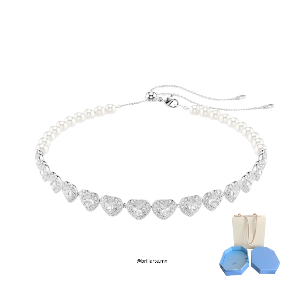 Collar choker Swarovski corazones Ariana Grande