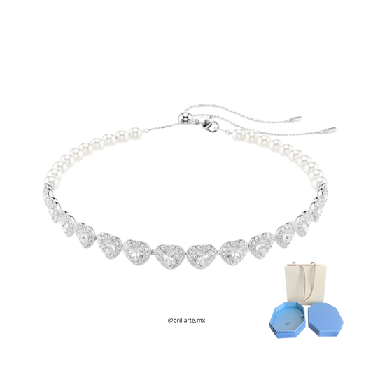 Collar choker Swarovski corazones Ariana Grande