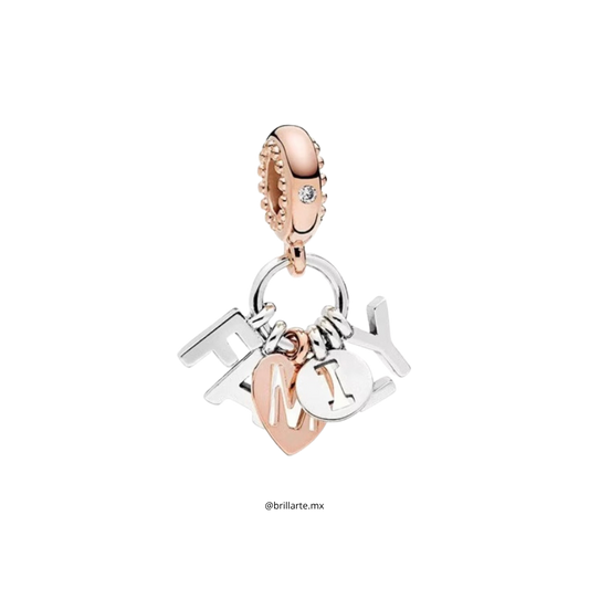 Charm family rose gold