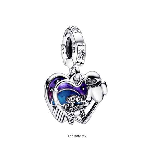 Charm colgante Eva y Wall-E