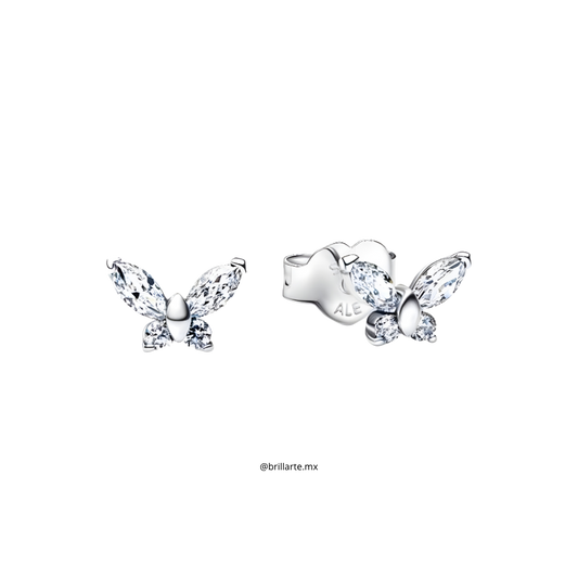 Aretes mariposa