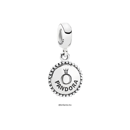 Charm colgante con logo