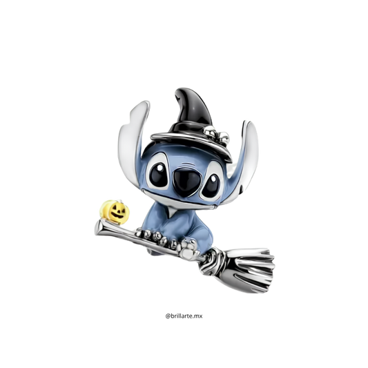 Charm Stitch bruja Halloween