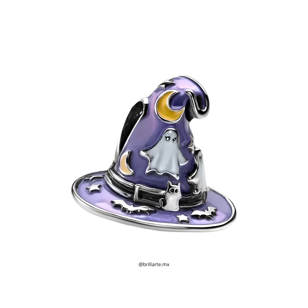 Charm sombrero bruja Halloween